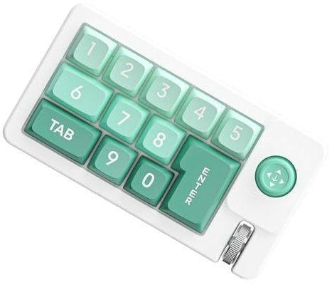 YHAILI K810 Piccola Tastiera 12 Tasti Hot Swap Personalizzabile Tastiera Meccanica Gaming Supporto Macro e Joystick