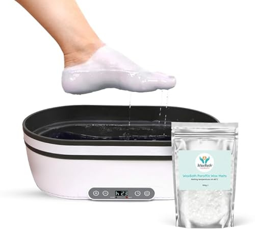 Osalis Deluxe Hand And Foot Wax Bath – Paraffin Wax Spa For Deep Moisture, Skin Softening and Thermal Comfort, Home Treatment Unit