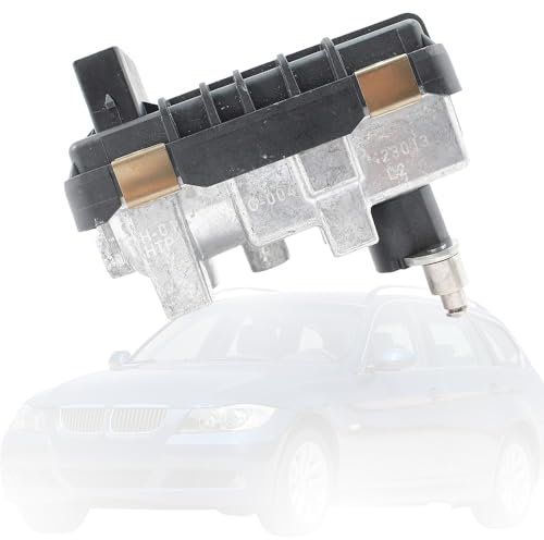 JWRET Turbo Electric Actuator, G-004, 6NW009660, 781751 Turbocharger Actuator, for BMW 116 d (E81/E87) (1951 ccm N47D20A) 105 kW 143 PS da 04.2008 Turbocharger Electric Actuator,1 Piece