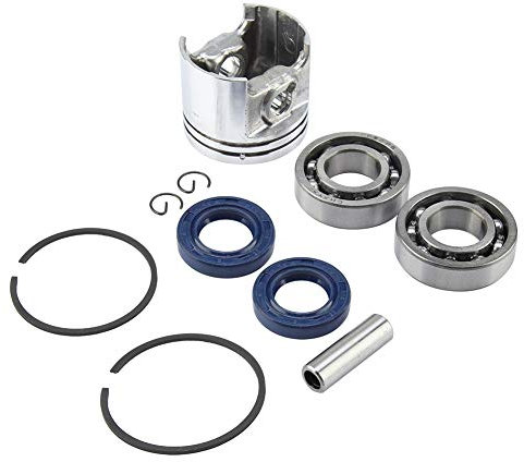 Anelli pistone 37mm Kit paraolio cuscinetto adatto per 017 MS170 con cuscinetto a gomito, anello pistone, paraolio, ampiamente usato in agricoltura, pesca