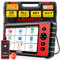 Launch CRP909E OBD2 Diagnosegerät für VoIIständige System, Diagnosegerät Auto mit 28 Rücksetzfunktionen, Codeleser, SAS, TPMS, DPF, BMS, IMMO, ABS-Entlüftung, Auto VIN usw, Auto diagnose scan Tool
