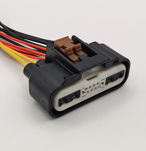 For Ford Transit Custom 12 Pin Wiper Motor Plug Loom Repair Prewired Connector