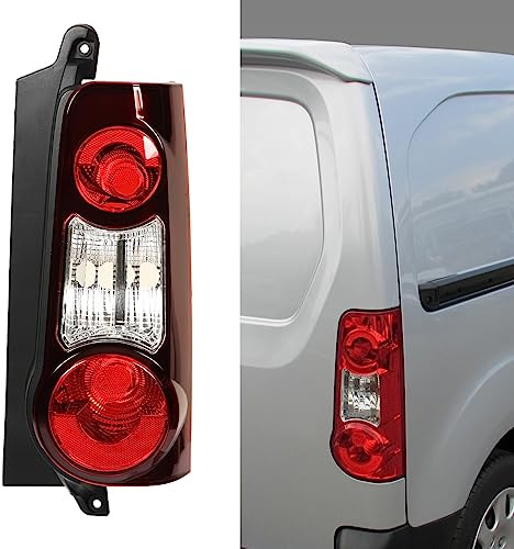 Aramox Feu Arrière Droit, Feu Stop et Clignotant, Compatible avec Mk2 Van et Partner 2012-2019, Remplacement 9677205480