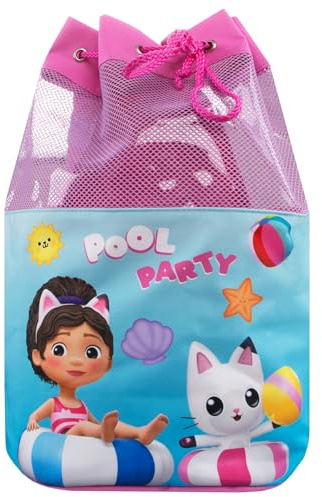 DREAMWORKS GABBY'S DOLLHOUSE Tasche | Sporttasche Kinder | Kinderrucksack | Rosa