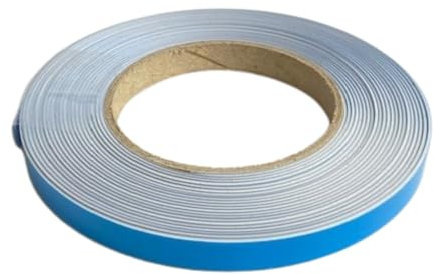 Metallband Selbstklebend 35 mm Breit Ideal für Figuren & Regale Ferroband Stahlband Magnetband Weiß Eisenband zum Kleben Werkstatt Magnetleiste (1 M)