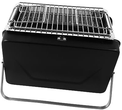 PHENOFICE Parrilla De Portátil Tipo Maletín Para Picnic y Acampar Parrilla Para Barbacoa De Carbon