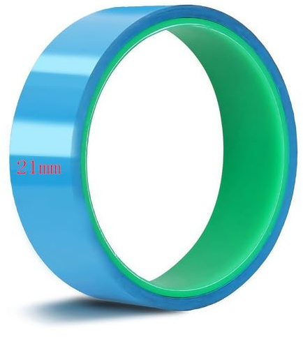 Phidinova Tubeless Bicycle Wheel Rim Tape 700C Blue, Bike Rim Tape Roll for Anti Puncture Vacuum Tubeless Tire Pad MTB/Road Rim Wheel Strip Tape Length 10m Width 21mm