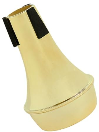 Kisangel 1Stück Trompetendämpfer aus Abs für Trompete Perfekter ohne Lautstärkeverlust Einfach zu Bedienen für Anfänger und für Musiker