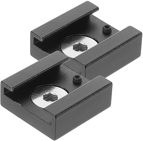HEALSOPTHY Hot Shoe Adapter Schraube Kamera Halterung Blitzschuh Erweiterung für DSLR Zubehör Befestigungsschwarz