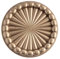 Nordic Ware Charlotte 6-Cup Cake Pan, Original Cast Aluminium Bundt Tin, Bundt Cake Tin with Geometric Pattern, Cake Mould Made in The USA, Colour: Gold 83577