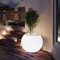Enhance your home decor with a Colorful Waterproof LED Flower Pot, Perfect for Indoor and Outdoor Plants, with Remote Control.