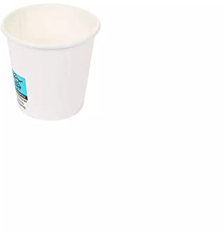 ADISERVE 1000 GOBELETS en Carton Blanc pour ''RISTRETTO'' 75 ML- Petit Verre en Carton Recyclable