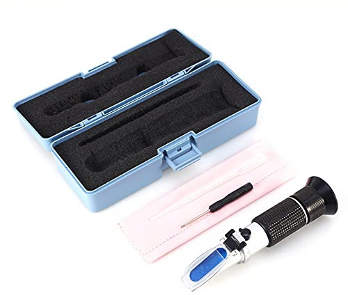 def refractometer antifreeze refractometer 21×9×6 glycol refractometer car antifreeze battery acid engine coolant tester tool rha-503atc antifreeze tester engine coolant tester
