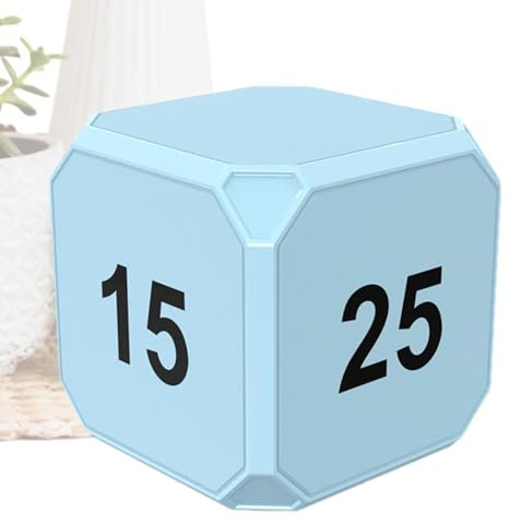 Invert Timer Cube, Cube Küchentimer | Digitaler Timer für das Zeitmanagement,Sensor Timer Niedlicher Timer, Würfel-Produktivitäts-Timer für Zeitmanagement Home Study Home Cooking Time