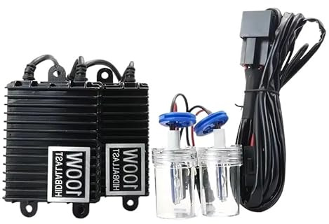 HID Xenón Balasto Kit De Lastre De Bombilla De Faro De Xenón HID AC12 100W H1 H3 H7 Kit De Lastre De Xenón HID 4300k 6000k 8000k Xenón HID Lastre