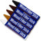PURANEX Wood Filler Sticks – 5 Pack Wax Repair Kit for Wood Scratches, Stains, Floors – Assorted Colors (Black, White, Brown) – Furniture Repair for Tables, Desks, Cabinets
