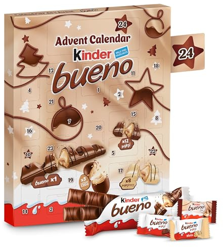 kinder bueno Adventskalender 2026 - Schokolade & Mini-Eier, 181 g