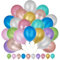 NUTTDOO Balloons,10 inch Latex Birthday Wedding Balloons,Decoration for Birthday Parties, Weddings, Anniversaries and Celebrations,50PCS