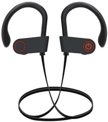 liuchanghe Écouteur Bluetooth sans Fil, Casque Bluetooth Sport avec Microphone, pour Course, Fitness, Extérieur