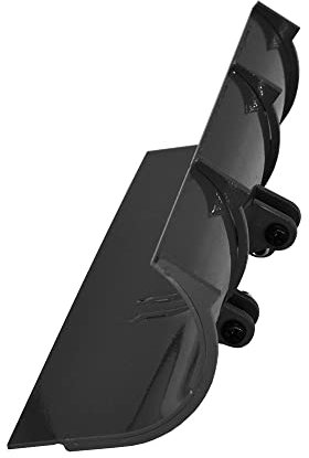 NexaPart RC Accesorios Actualización for Pala quitanieves metálica HUINA 583 con Conector de Enganche rápido for cargadora de Ruedas 1583(Black Snow Plow)
