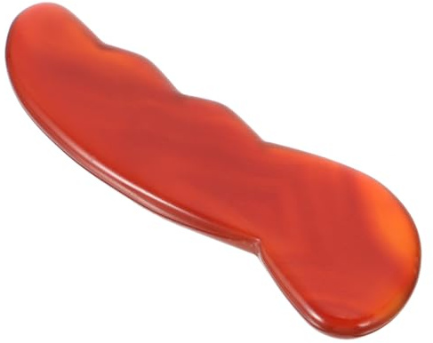 Gogogmee Natürliches Jade Gua Sha Massageboard für Gesicht und Hals Langlebiges Gesichts gua Sha Tool zur Akupunkturpunktmassage Fördert Hautstraffung und Anti aging Geschenk für