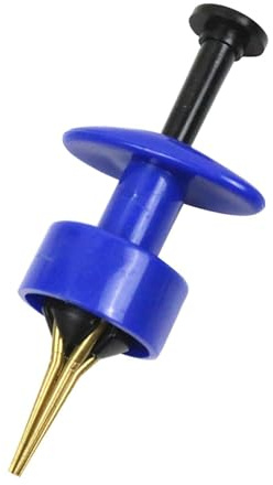 Pelletbanderole - Blaue ABS Köderbänder | Angler Werkzeug für Rot-, Maisgranulat und Kunstköder, ideal zum Angeln in Fluss, See und Teig, präzise Vor- und S