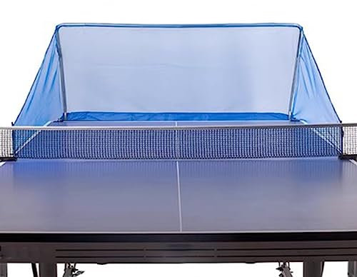 RENLXFI Tragbares Tischtennis-Ballfangnetz, Ping-Pong-Tisch-Trainingsnetz für Multi-Ball-Übungen oder Roboter-Aufschlag-Werfer Praxis, Outdoor-Trainingsgerät