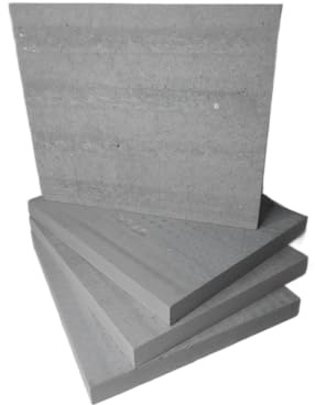The Stove Wizard Fire Board Heat Proof Insulating Calcium Silicate Board 4 Bricks 1832°F 1000°C Insulate Flame Retardant, High Temperature Insulation Ceramic Fibre Thermal Insulation Board Grey Skamol