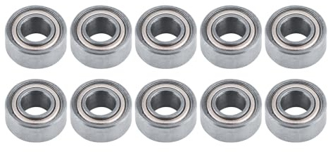JTLB Miniatyrlager UK skridskolager 6 × 2 × 2 10 stycken stål dubbel 685zz miniatyrlager lager lager 5 x 11 x 5 mm