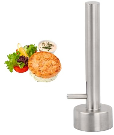 Catime Falafel Portionierer, Falafel Former 4cm, Falafel und Fleischbällchen Maker Schaufel aus Edelstahl für perfekte Zubereitung von leckeren Falafel Bällchen, Fleischbällchen und Küchenhelfe