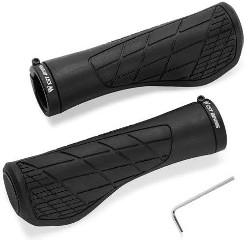 oumuik，fahrradgriffe ergonomisch ，fahrradgriffe MTB, lenkergriffe- aus weichem Gummi,-rutschfest