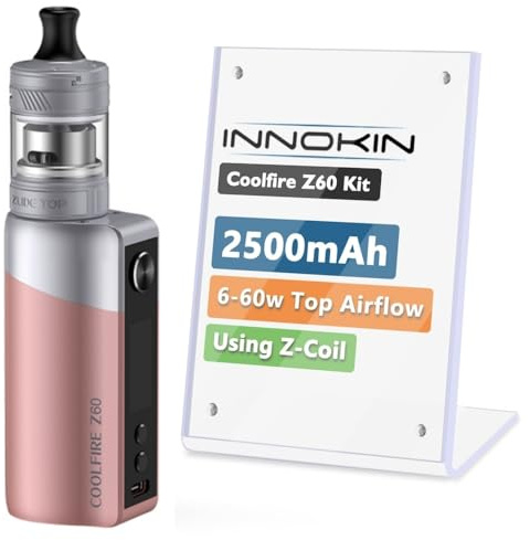 For Innokin CoolFire Z60 Kit 60 W Mod Batería 2500 mAh Pantalla OLED 0,96