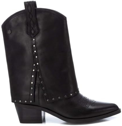 Carmela - Botín para Mujer, Color: Negro, Talla: 40