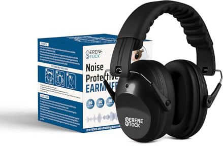 Serene Stock Kids Ear Defenders - 26db SNR Ear Defenders - Sound Blocking Earmuffs Autism - Noise Cancelling Headphones Toddlers