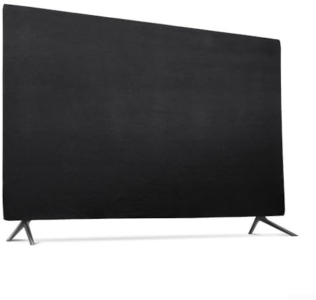 Staubschutz für 43 55 Zoll Monitore Einfache Wartung und stilvolles Design (124.5 cm Schwarz)