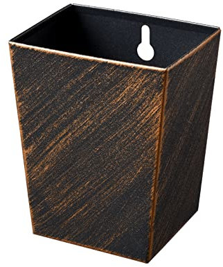 Jumiok Narrow Wall Mount Beer Bottle Cap Catcher Collector Stainless Steel (Antique Gold)