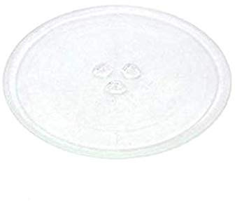Find A Spare Universal Turntable Glass Plate for Microwave Oven 245mm with 3 Fixers