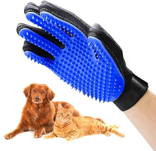 Instinktive-Oase® Katzenbürste & Hundebürste Fellbürste Bürste Kamm für Katzen & Hunde | Sorgen Sie für weniger Katzenhaare & Hundehaare | Eine angenehme Fellpflege & Massage für Ihr Vierbeiner