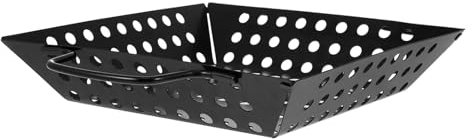 Paniers En Charbon De Bois Plateau de gril fournitures de cuisine panier de Barbecue légumes accessoires de Barbecue en plein air poêle à viande au charbon de bois antiadhésif Steak Pour Barbecue/Gril