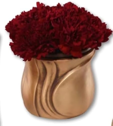 Generisch Blumenschale aus Bronze Pflanzschale Friedhof Urnengrab