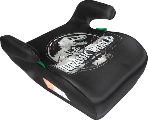 Tataway Seggiolino Alzatina Auto Bimbi, Universal, Jurassic World, I-Size ECE R129, Rialzo Bimbi 126-150 Cm, 22-36 Kg, 6-12 Anni, Gruppo 3, Leggero E Facile Da Trasportare - Sfoderabile E Lavabile