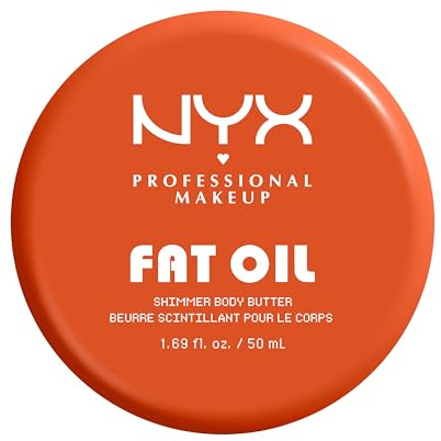 NYX Professional Makeup Fat Oil Body Butter Caramelt Mami, Burro Corpo Nutriente, Fino a 24 Ore di Idratazione, Profumo Panna e Vaniglia, Pelle Morbida e Luminosa, 145 ml