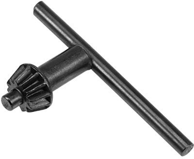 sourcing map Chuck Key 6mm Pilot 12 Teeth for 1.5-13mm Drill Chuck Black