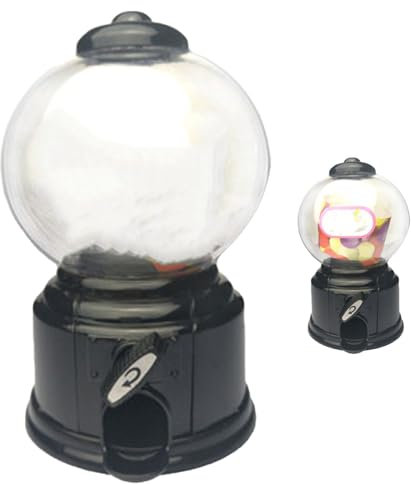 Macchina per Gomme da Masticare per Bambini, Dispenser di Caramelle per Bambini, Salvaspazio, Leggera, Portatile, Design retrò, Interattiva per i Giochi (#3)
