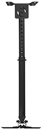 Blendend Support de projecteur Rotatif et inclinable pour Plafond, Couleur Noire, idéal pour optimiser l'affichage dans Les espaces de cinéma ou Les présentations.