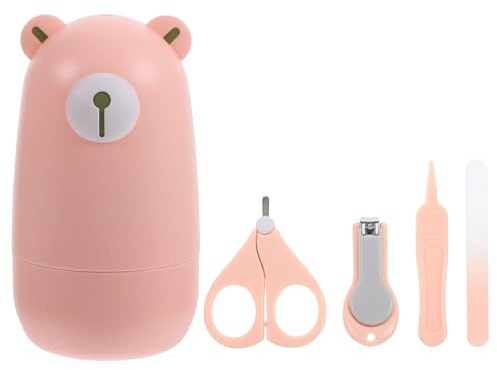 ifundom Cortaúñas para Recién Nacidos Kit de Cuidado de Uñas Tijeras para Uñas para Bebés Cuidado de Casa