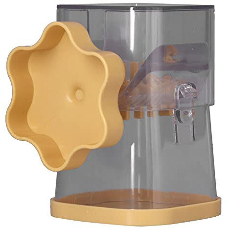 RASTKY Dado C, Macinino Manuale Facile da Pulire, a Manovella, per Risparmiare Manodopera, per Mandorle, Nocciole, Mandorle, Noci Pecan, Blu Navy (Yellow)