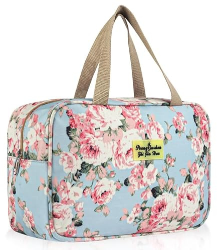 Aucuu Fullstor necessär, stor kosmetikväska, pion, flerfärgad, 32*23*2CM, Modern
