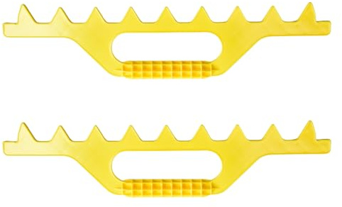 Râteaux ergonomiques en nid d'abeille précis à 8 outils d'espacement des cadres pour apiculteurs Engrenages essentiels pour l'entretien des ruches Entretoise de cadre