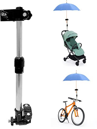 Bicicleta Ajustable del ángulo del Marco del Paraguas del Cochecito, Conector Giratorio de la manija de la Palanca del Soporte del Marco del Paraguas
